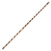 Bo Staff Rattan Burnt Spiral Pattern 5ft ( 60" )