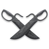 Black Polypropylene Phoenix Wing Chun Knives - PRE ORDER