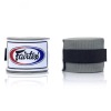 Fairtex Grey Traditional Elastic Stretch Hand Wraps - 4.5M