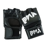 Childrens Elite MMA Grappling Fight Gloves - All Black