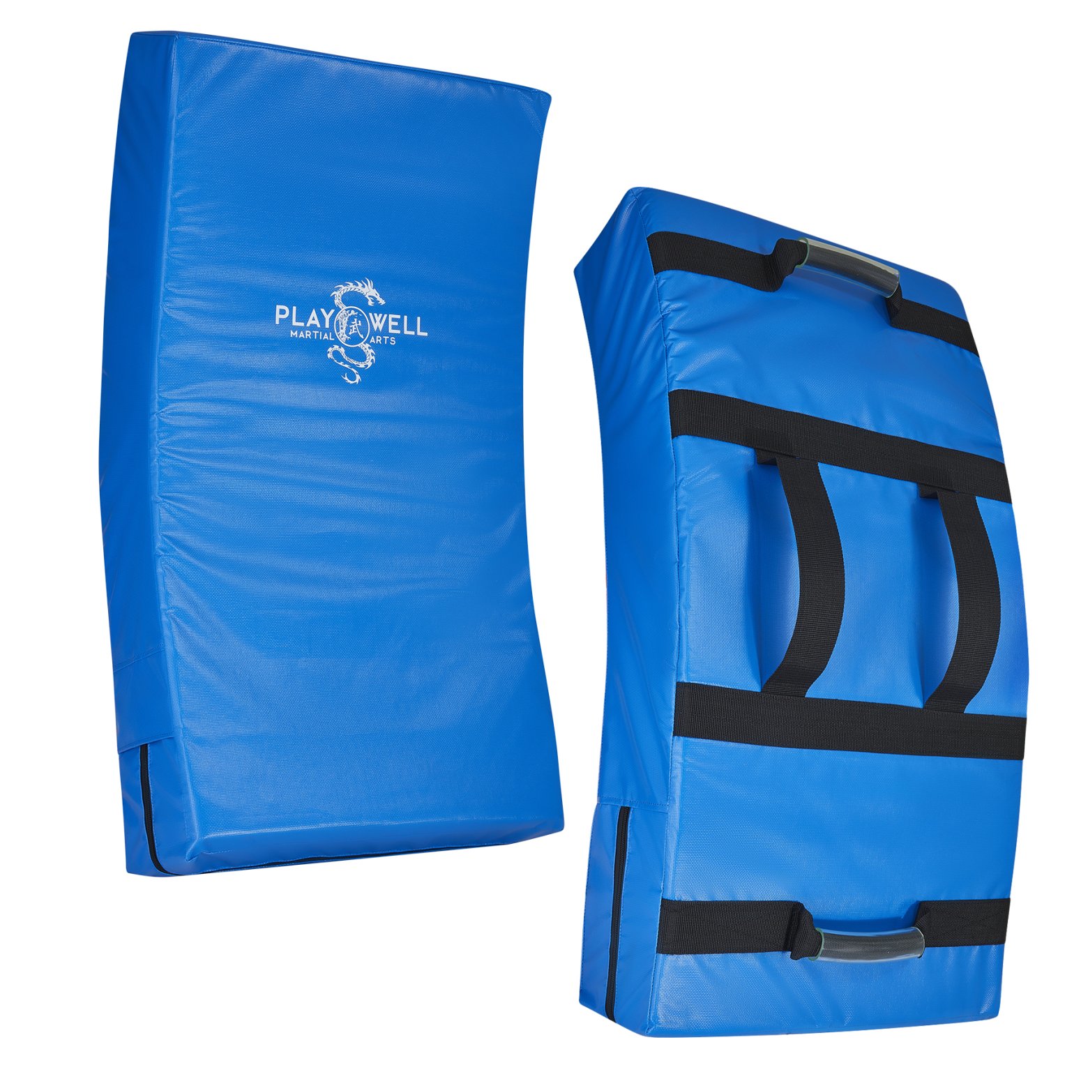 Deluxe Vinyl Blue Jumbo Size Curved Shield - XL