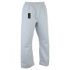 Karate Heavy Weight Canvas Trousers White - Elasticated Waist