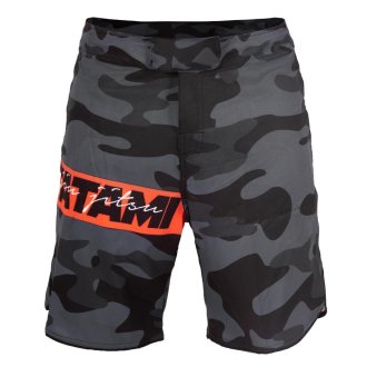 Tatami Fightwear Renegade Camo Fight Shorts Black/Green 