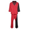 Elite Splice V-Neck Team Uniform - Red/Black