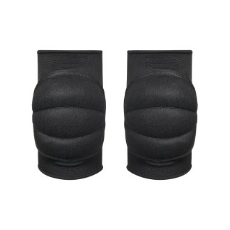 Deluxe Padded MMA Knee Pads - Black