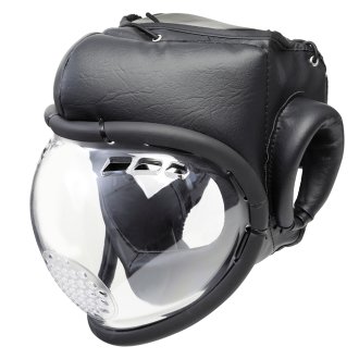 Kudo Black Headguard: Full Mask - PRE ORDER
