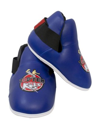 Top Ten Kids Semi Contact Competition Boots Blue - XS