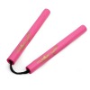 NR-00P2c: Nunchaku Foam Hot Pink W/ Cord - 12" NR-00P2c: Nunchaku Foam Hot Pink W/ Cord - 12"