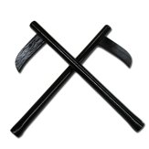 Wooden Kama Black - PRE ORDER