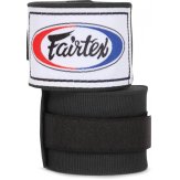 Fairtex Black Traditional Elastic Stretch Hand Wraps - 4.5M