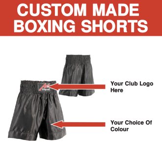 Custom Made Martial Arts Club Boxing Shorts