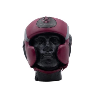 Ringside Pinnacle Series Leather Boxing Head Guard - Maroon