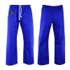 Judo Trousers: Bleached (Blue) 10oz - (Double Padded Knees)