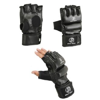 Krav Maga Black Grappling & Striking Gloves - XL SIZE