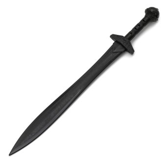 Black Polypropylene Full Contact Roman Gladiator Sword - V2