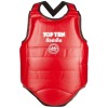 Top Ten Muay Thai IFMA Approved Chest Guard - Red Top Ten Muay Thai IFMA Approved Chest Guard - Red