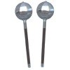 Wushu Silver Melon Hammers - PAIR Wushu Silver Melon Hammers - PAIR