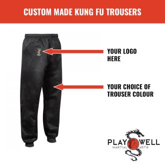 Custom Made Martial Arts Kung Fu Trousers Cotton - Your Logo