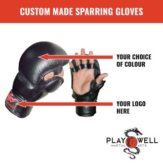 Custom Made Martial MMA Gloves V2 - Your Logo