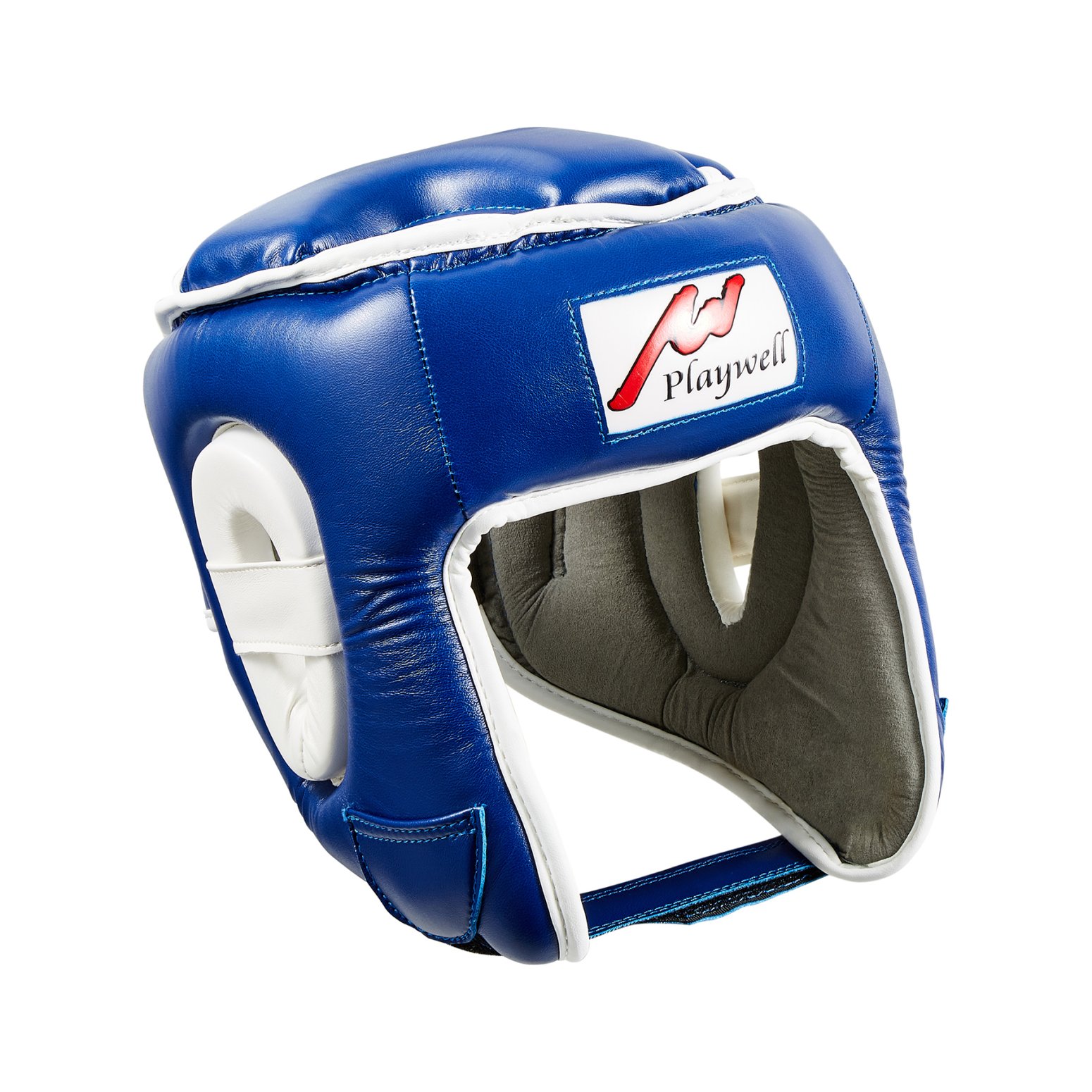 Ultimate Competition Head Guard - Blue - Click Image to Close