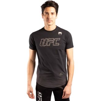 Venum x UFC Authentic Fight Week T Shirt - Black/Gold