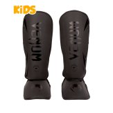 Venum Kids Challenger Shin Guards - Black