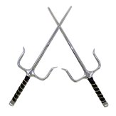 Sai Chrome Daggers - Octagonal - Pair