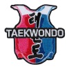Taekwondo Embroidered Vest Patch