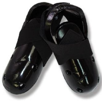 Dipped Foam Sparring Boots ( Single Layer ) - Black - Special Of