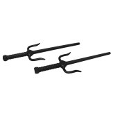 Black Polypropylene Childrens Sai Daggers - 13"