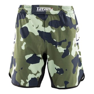 Tatami Kids MTP Green Camo Grappling Fight Shorts