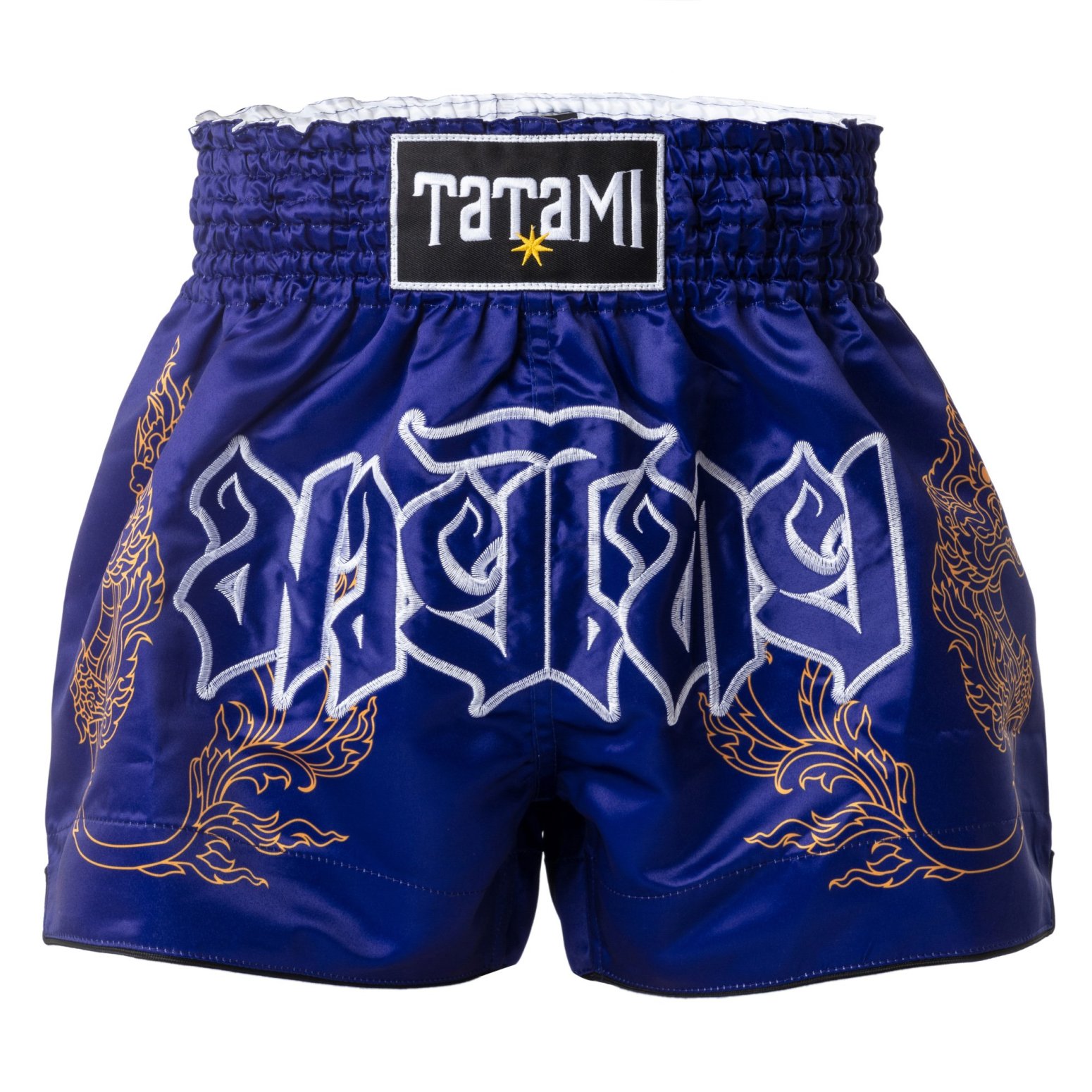 Tatami NakMuay Muay Thai Shorts - Blue - Click Image to Close