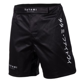 Tatami Adults Katakana Grappling Fight Shorts - Black