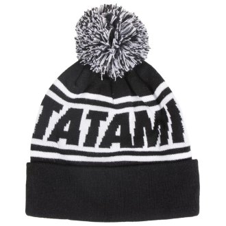 Tatami Adults Black Bobble Warm Beanie Hat
