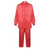 Tai Chi / Kung Fu Silk Uniform - Red