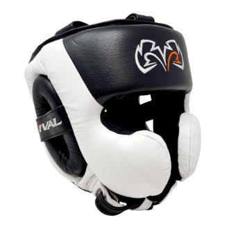 Rival Boxing RHG30 Mexican Headgear - Black/White