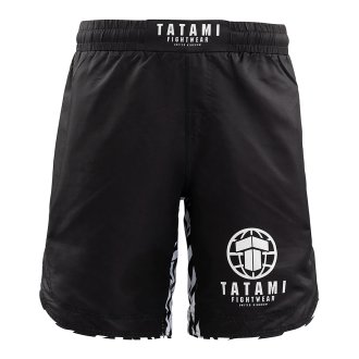 Tatami Mens Black Raid Grappling Fight Shorts