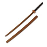 Childrens Roped Wooden Bokken With Scabbard