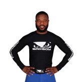 Bad Boy Raglan Long Sleeve Rashguard - Black