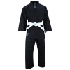 Karate Uniform Black: Childrens P/C - 7OZ