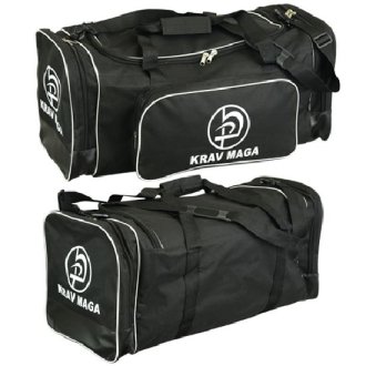 Krav Maga Black Sports Duffel Bag