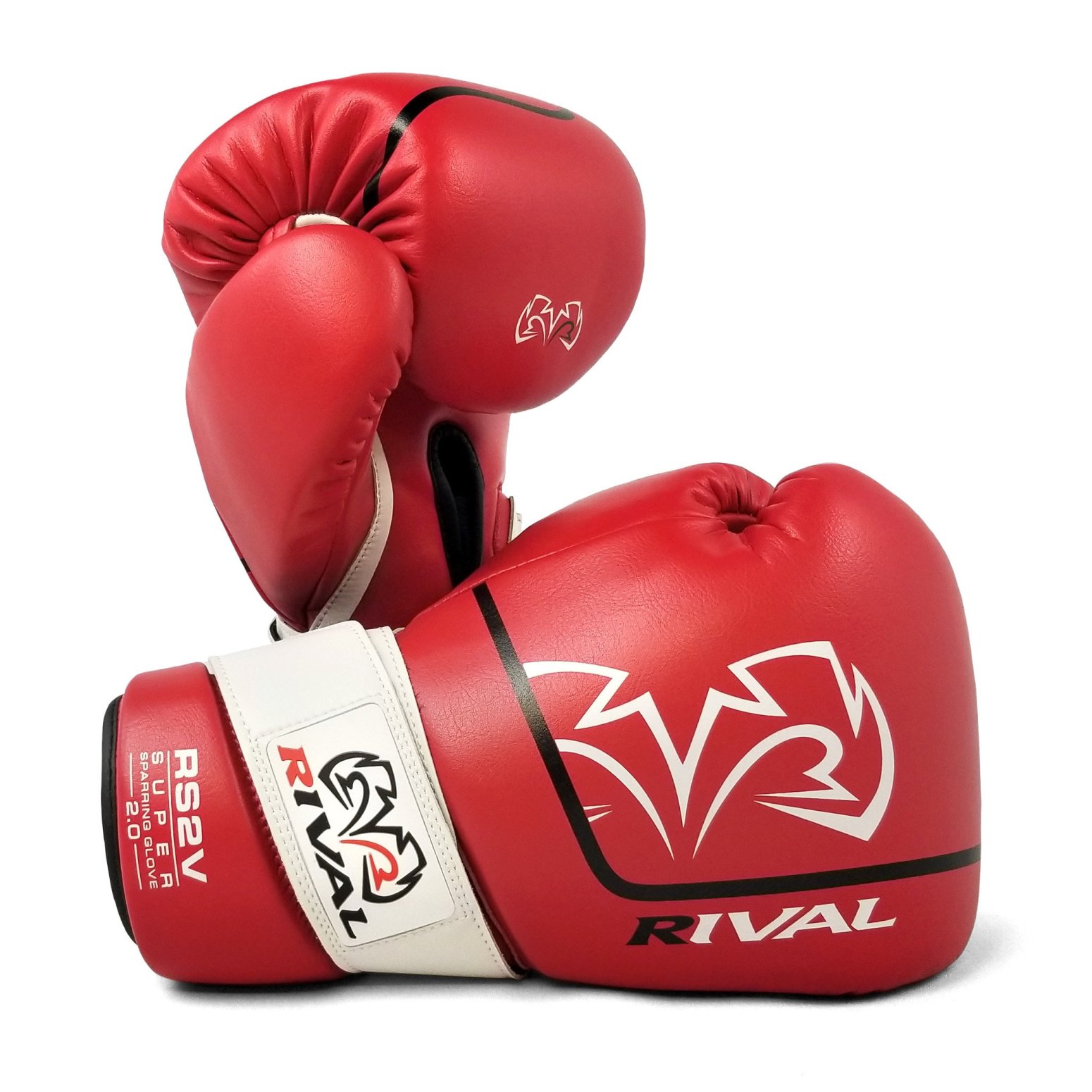 Rival Boxing RS2V Super Sparring Gloves 2.0 - Red - Click Image to Close