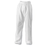 Taekwondo Diamond Trousers: White