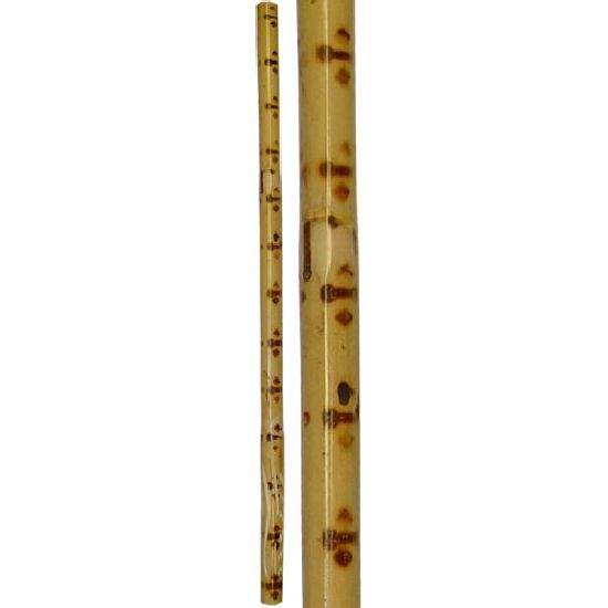 Escrima Stick Bamboo Skin W/ Tiger Pattern - 1" - Click Image to Close