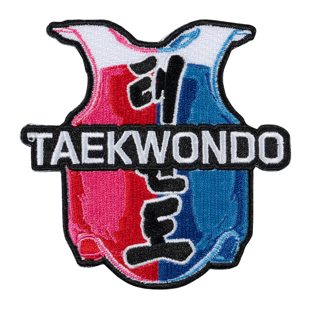 Taekwondo Embroidered Vest Patch - Click Image to Close