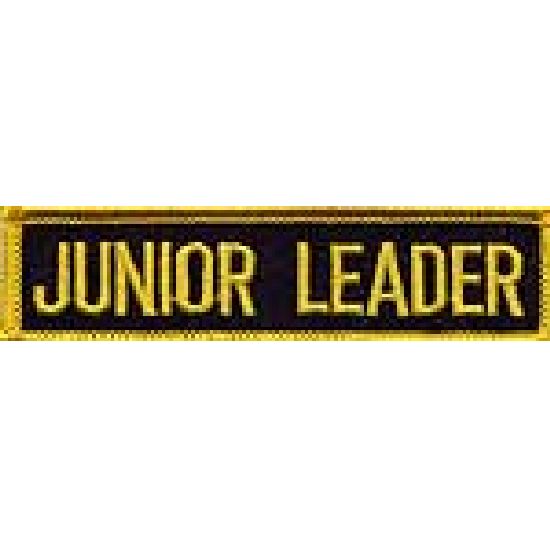 Merit Patch: Student: Junior Leader P101 - Click Image to Close