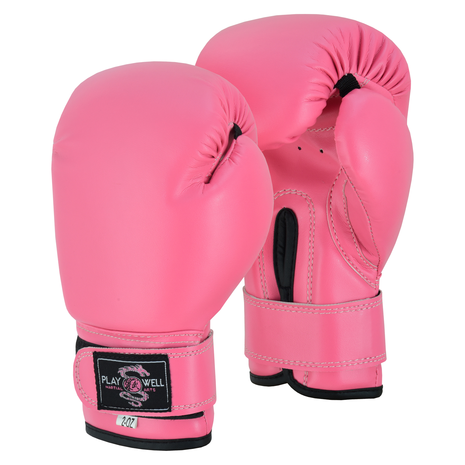 Childrens Pink Little Boxing Gloves - 2oz - Click Image to Close