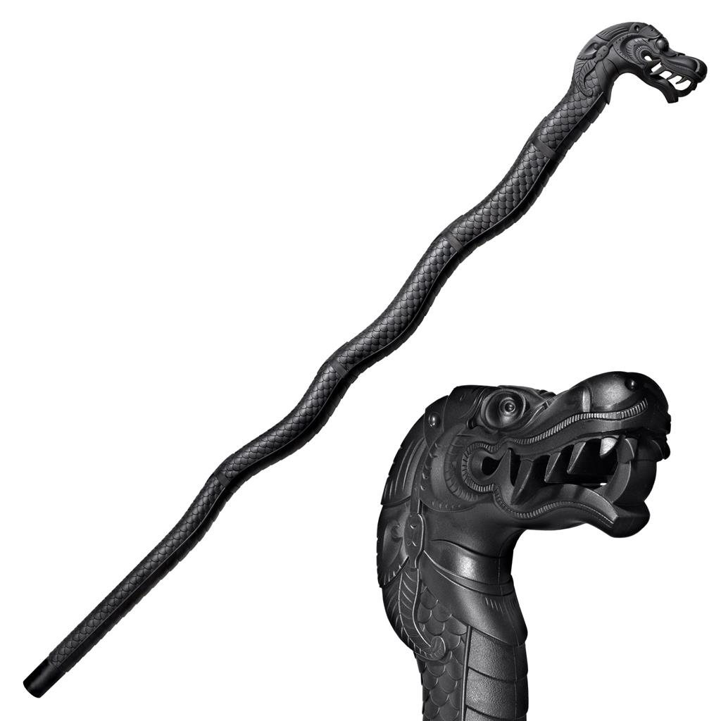 Cold Steel Dragon Walking Cane Stick - Click Image to Close