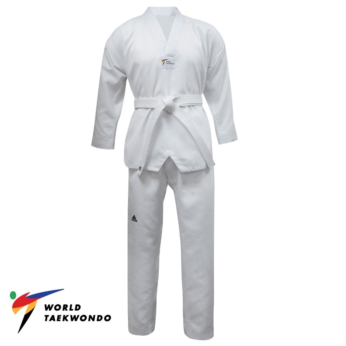 Adidas WT Approved Taekwondo Students Uniform - Click Image to Close