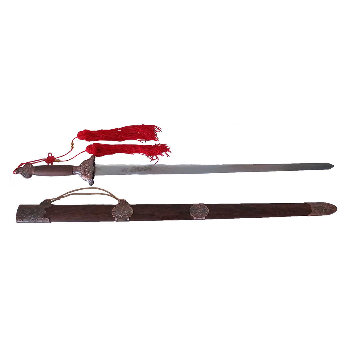 Antique Tai Chi Sword - (D490-B5) - PRE ORDER - Click Image to Close